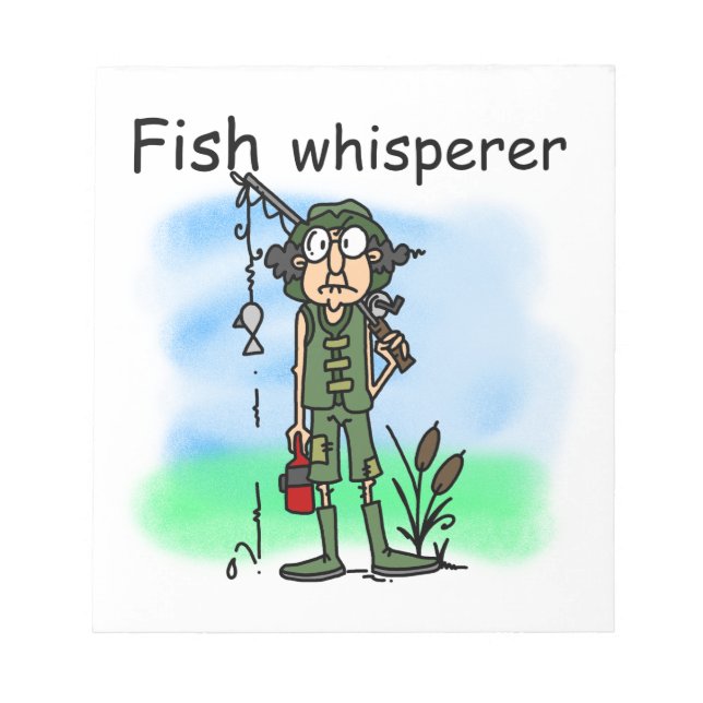 FiskWhisperer Anteckningsblock (Framsida)