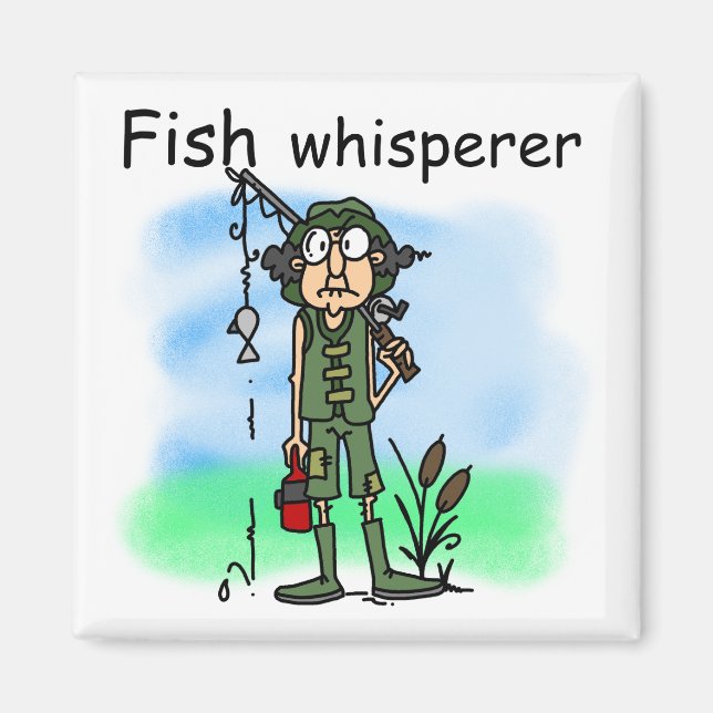 FiskWhisperer Magnet (Framsidan)