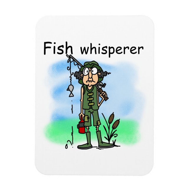 FiskWhisperer Magnet (Vertikal)