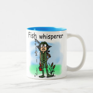 FiskWhisperer Två-Tonad Mugg