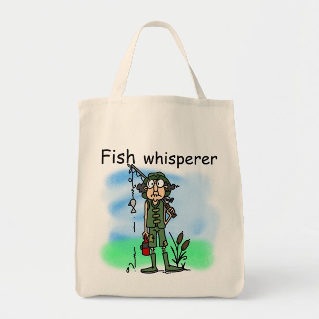 FiskWhisperer Tygkasse (Framsidan)