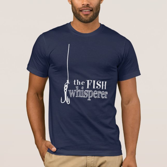 Fiskwhispereren Tee Shirt (Framsida)