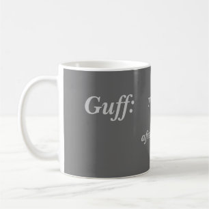 Fismuggen. Guff reva, gasar den roliga grabbmuggen Kaffemugg