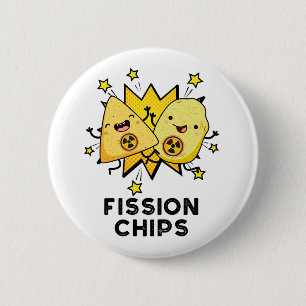 Fission Chip Funny Physics Food Pun Knapp