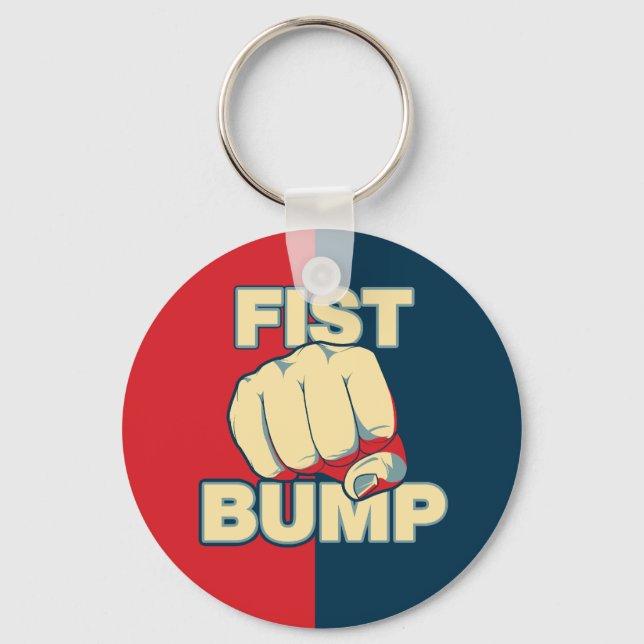 Fist Bump Nyckelring (Framsida)