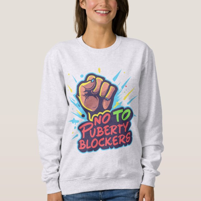 Fist Picket-signering nr till Puberty Blockers T Shirt (Framsida)