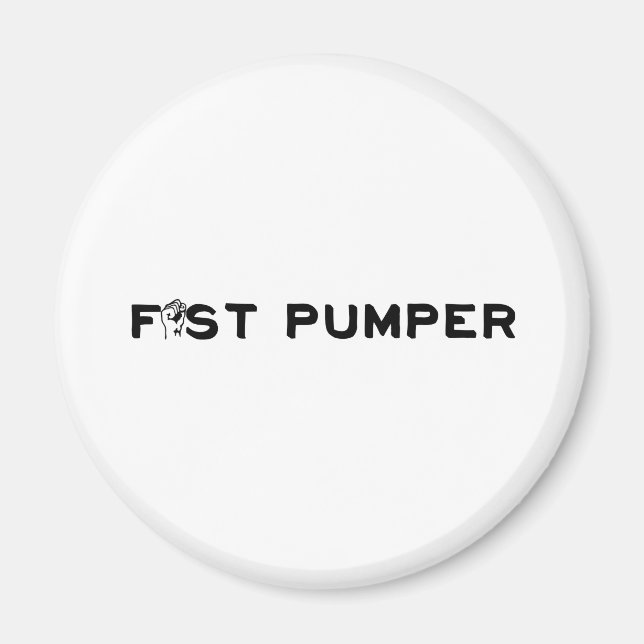 Fist Pumper Magnet (Framsidan)