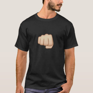 Fisted räcker undertecknar Emoji Tee