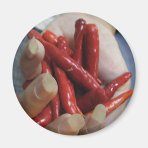 Fistful of Chili Magnet