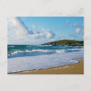 Fistral Beach Newquay Cornwall England Vykort