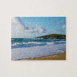 Fistral strand Newquay Cornwall England Pussel