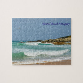Fistral strand Newquay Cornwall England Pussel