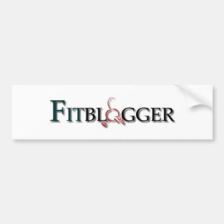 Fitblogger logotypbildekal bildekal