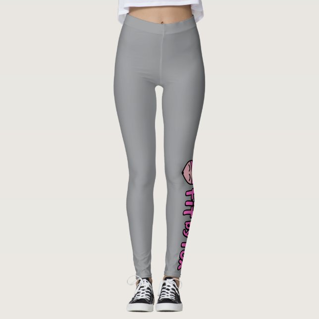 FitbyFox Fundamentals-  Leggings (Framsida)
