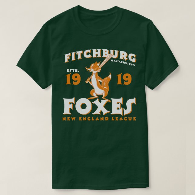 Fitchburg Foxes T Shirt (Design framsida)