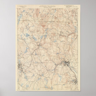 Fitchburg Massachusetts Poster