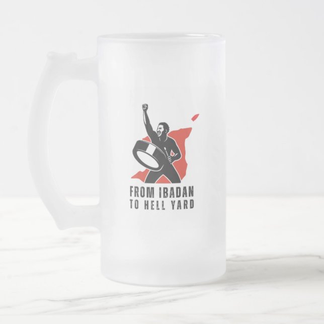 FITHY 16oz Seger (högerhänt) Frostat Ölglas (Vänster)