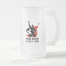 FITHY 16oz Seger (vänsterhänt) Frostat Ölglas
