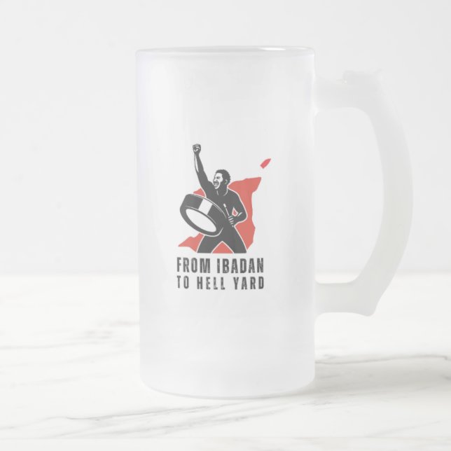 FITHY 16oz Seger (vänsterhänt) Frostat Ölglas (Höger)