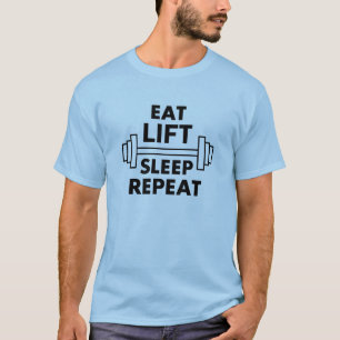 Fitnes livskjorta. Lyftskjorta, gym T Shirt