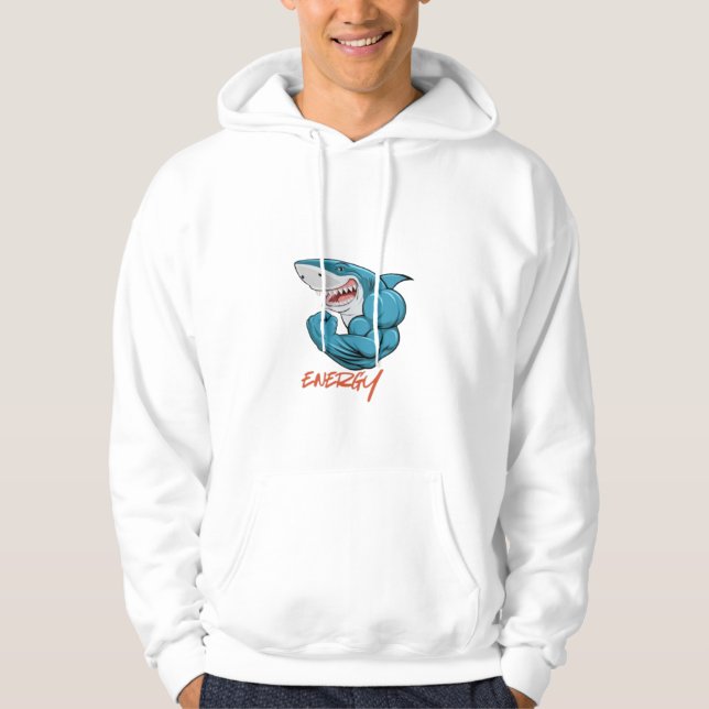 Fitness Älskare Shirt Hoodie (Framsida)