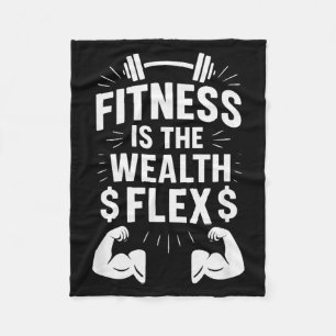 Fitness är förmögenhetsflex, Motiverande talesätt Fleecefilt