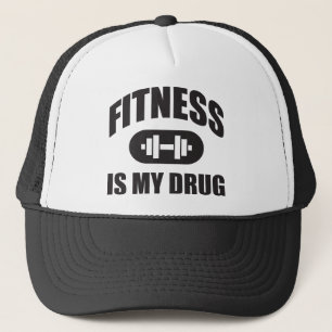 Fitness är min drog - Gym Workout Motivational Truckerkeps