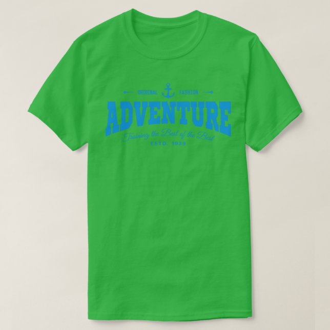 Fitness Äventyr T Shirt (Design framsida)