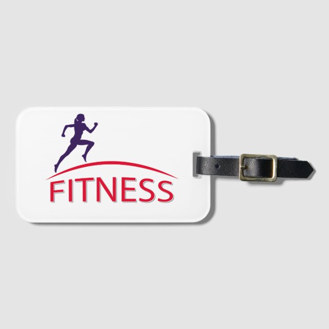 Fitness Bagagebricka (Framsida horisontal)