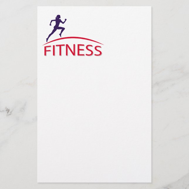 Fitness Brevpapper (Framsida)