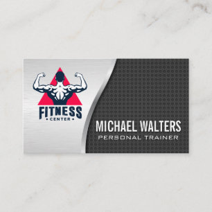 Fitness Center Personlig tränare Visitkort