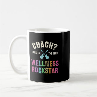 Fitness COACH I Prefer HÄLSA ROCKSTAR Health Tr Kaffemugg