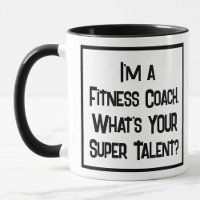 Fitness Coach Toppen Talent. Två tonkaffe Mugg