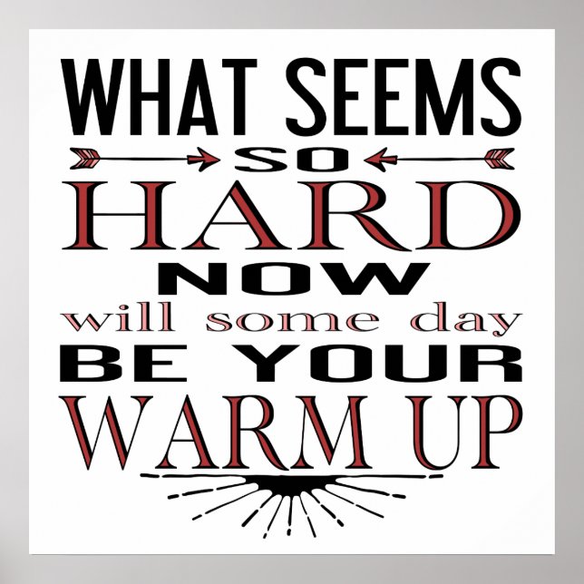 Fitness Dancer Motivational Quote Poster (Framsidan)