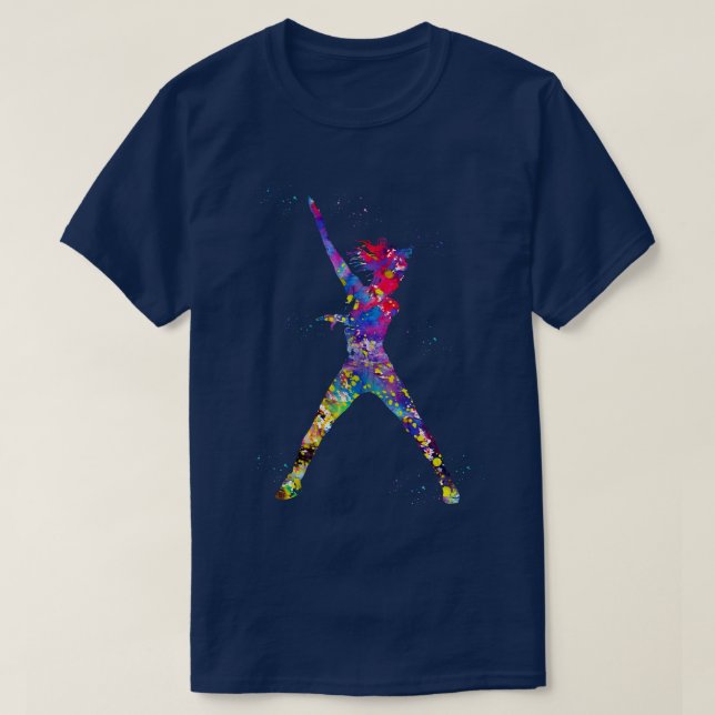 Fitness Dancing 2 T Shirt (Design framsida)