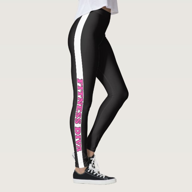 ’FITNESS DIVA’ LEGGINGS (Höger)