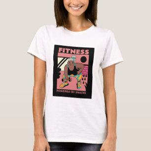 Fitness: Drivits av Snacks Fitness Goal T Shirt