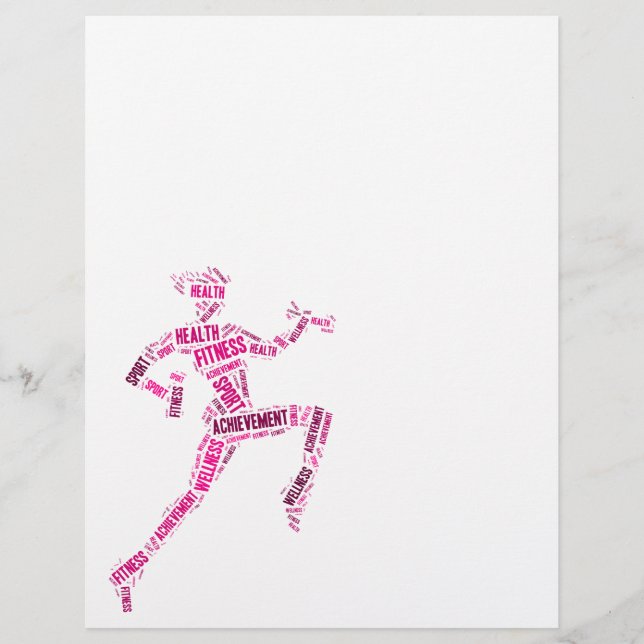 Fitness-flicka (Framsida)