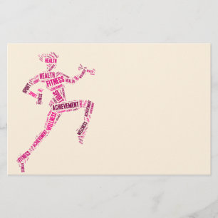 Fitness-flicka Flygblad