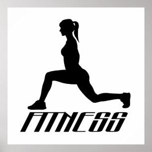 Fitness-flicka Poster