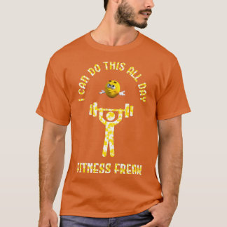 FITNESS-FREAKENS viktningsfaktor T Shirt