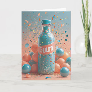 Fitness Frenzy Birthday Bash in Cool Mint Kort