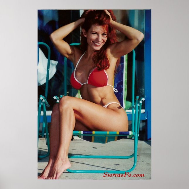 Fitness Girl Poster (Framsidan)