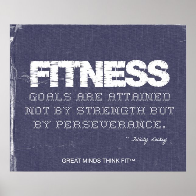 Fitness Goals i Ripping Denim Poster (Framsidan)