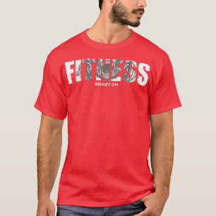Fitness Gorilla Beast on Gym Motivation Fitness T Shirt
