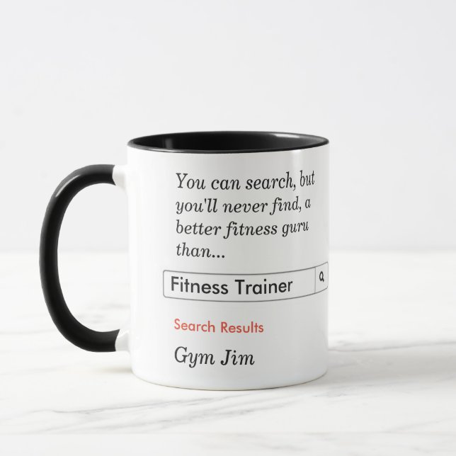 Fitness Guru Mugg (Vänster)