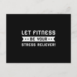 Fitness Gym Dance Dancing Sport Workout Gift Idea Vykort