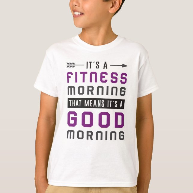 Fitness Gym Dance Sport Dancing Work Workout Gift T Shirt (Framsida)