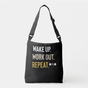 Fitness Gym Motivation väckte uppåtgång Axelväska
