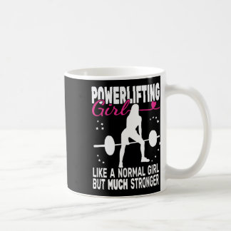 Fitness Gym Powerlifter Powerlyftande viktlyftande Kaffemugg